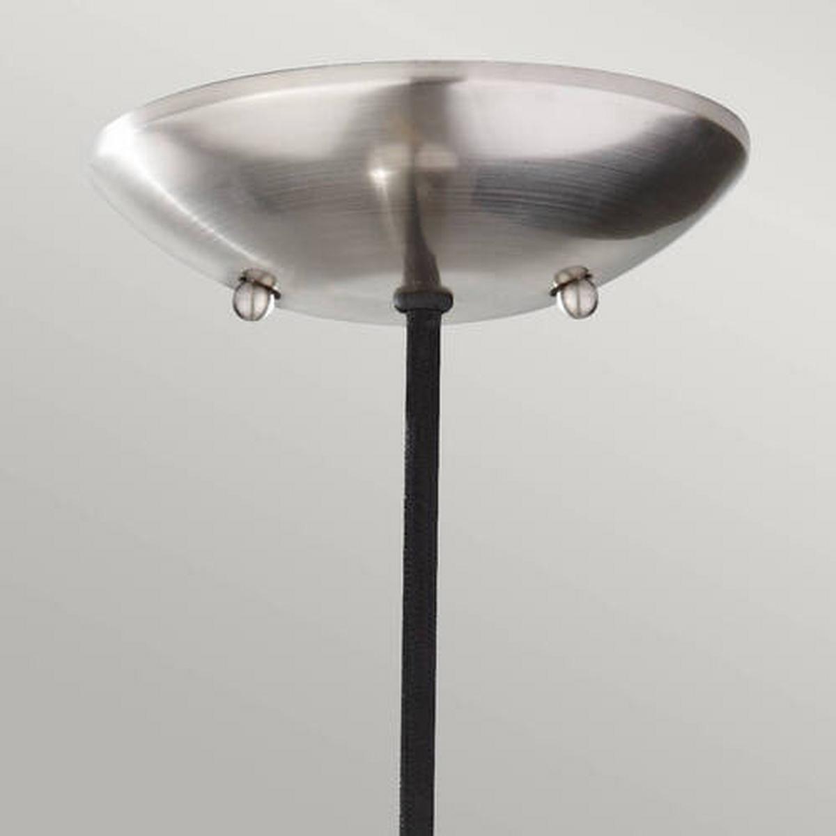 Hängeleuchte Fe-Beso-P-S-Bs - Edelstahlfarben, Design, Metall (17.9/28.1cm) - Elstead Lighting