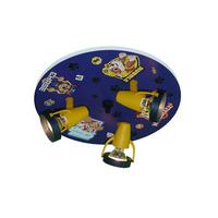 Kinderdeckenleuchte Paw Patrol Ø 35 Cm, Verstellbar - Blau/Multicolor, Design, Holzwerkstoff/Kunststoff (35/15cm) - Niermann