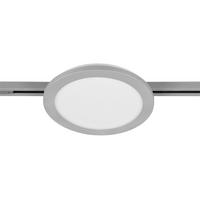 Deckenleuchte Duoline Camillus Ø 26 Cm, Für Schienensystem - Titanfarben, Basics, Kunststoff (26,0/2,7cm) - Trio Leuchten