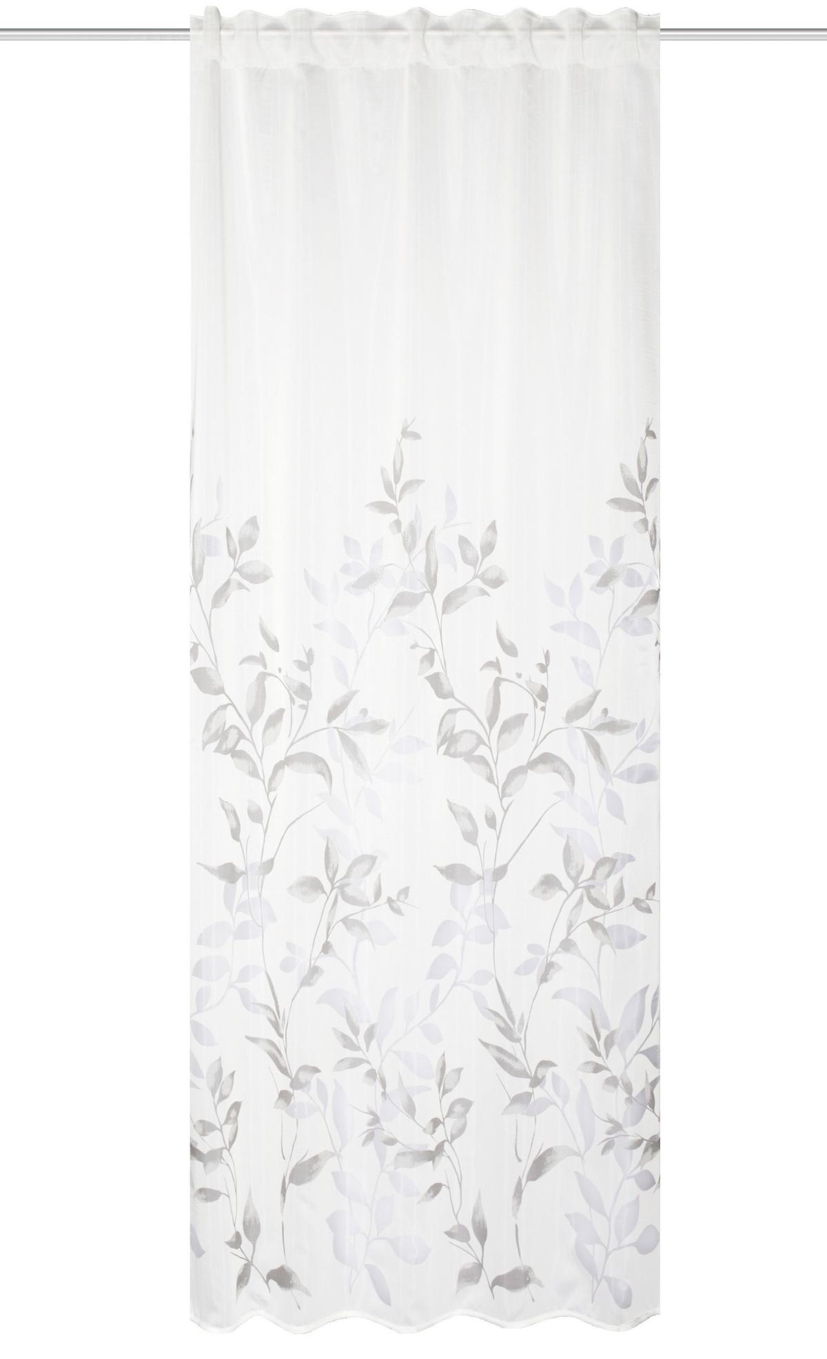 Kombivorhang Paulas - Grau, Basics, Textil (140/245cm)