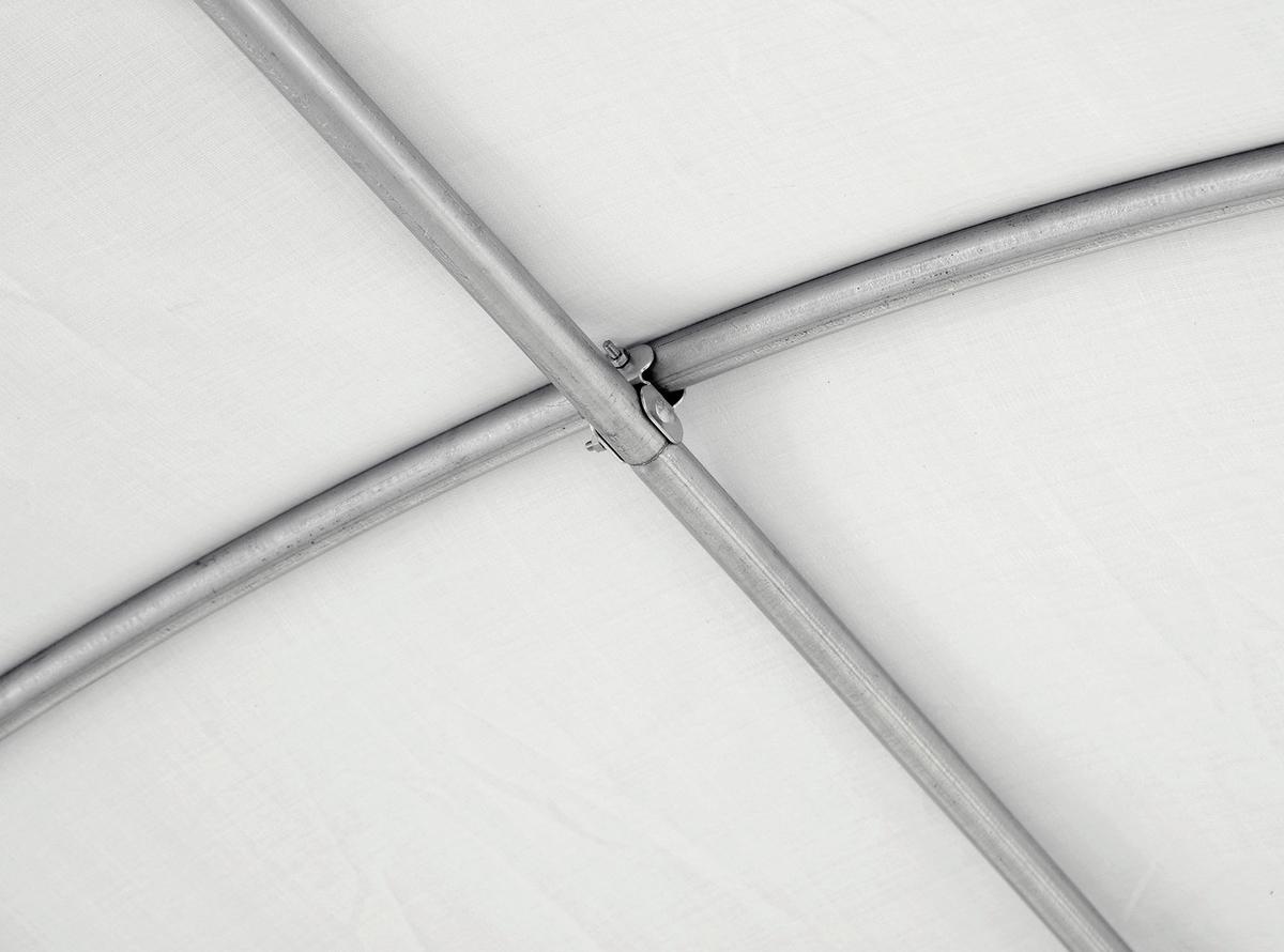 Zeltgarage Shelterlogic - Dunkelgrün, Basics, Kunststoff (370/370/170cm)