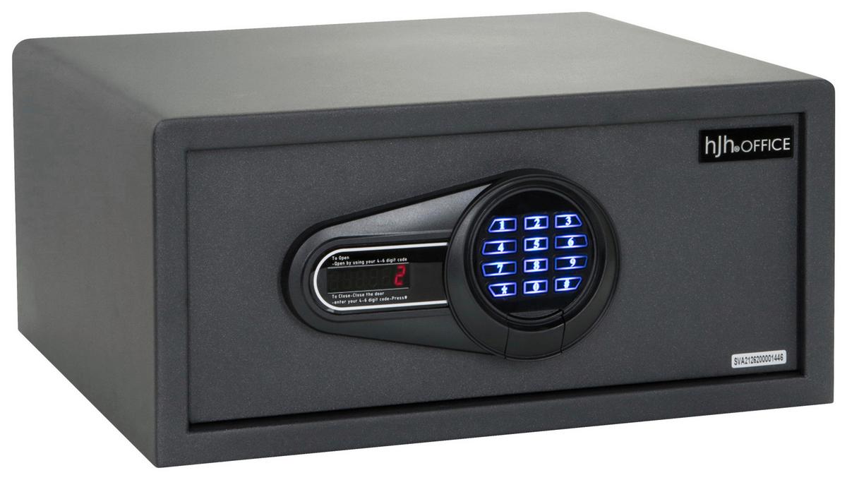 Tresor Compact I - Schwarz, Basics, Metall (42/20/37cm) - MID.YOU