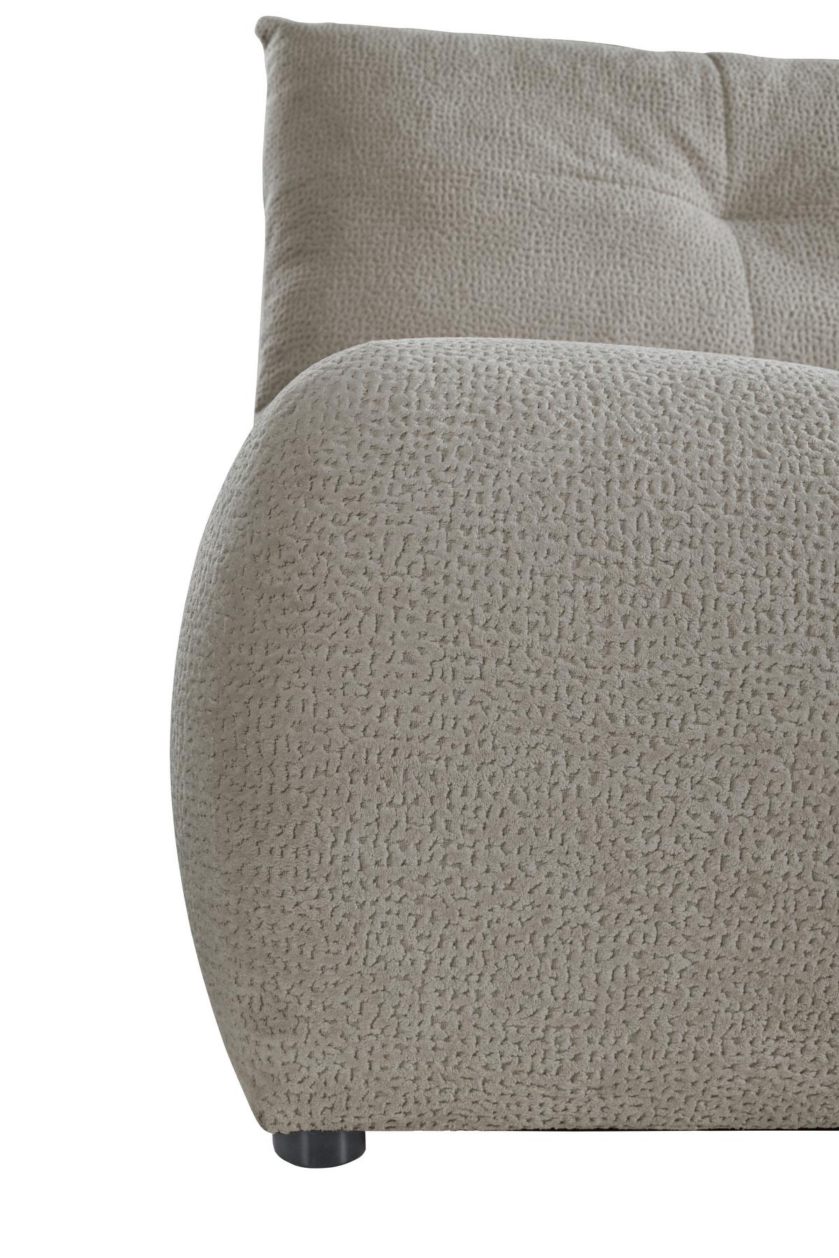 Schlafsofa Milo, Hellgrau B: 209 Cm - Creme/Hellgrau, Design, Holz/Holzwerkstoff (209/100/103cm) - MID.YOU