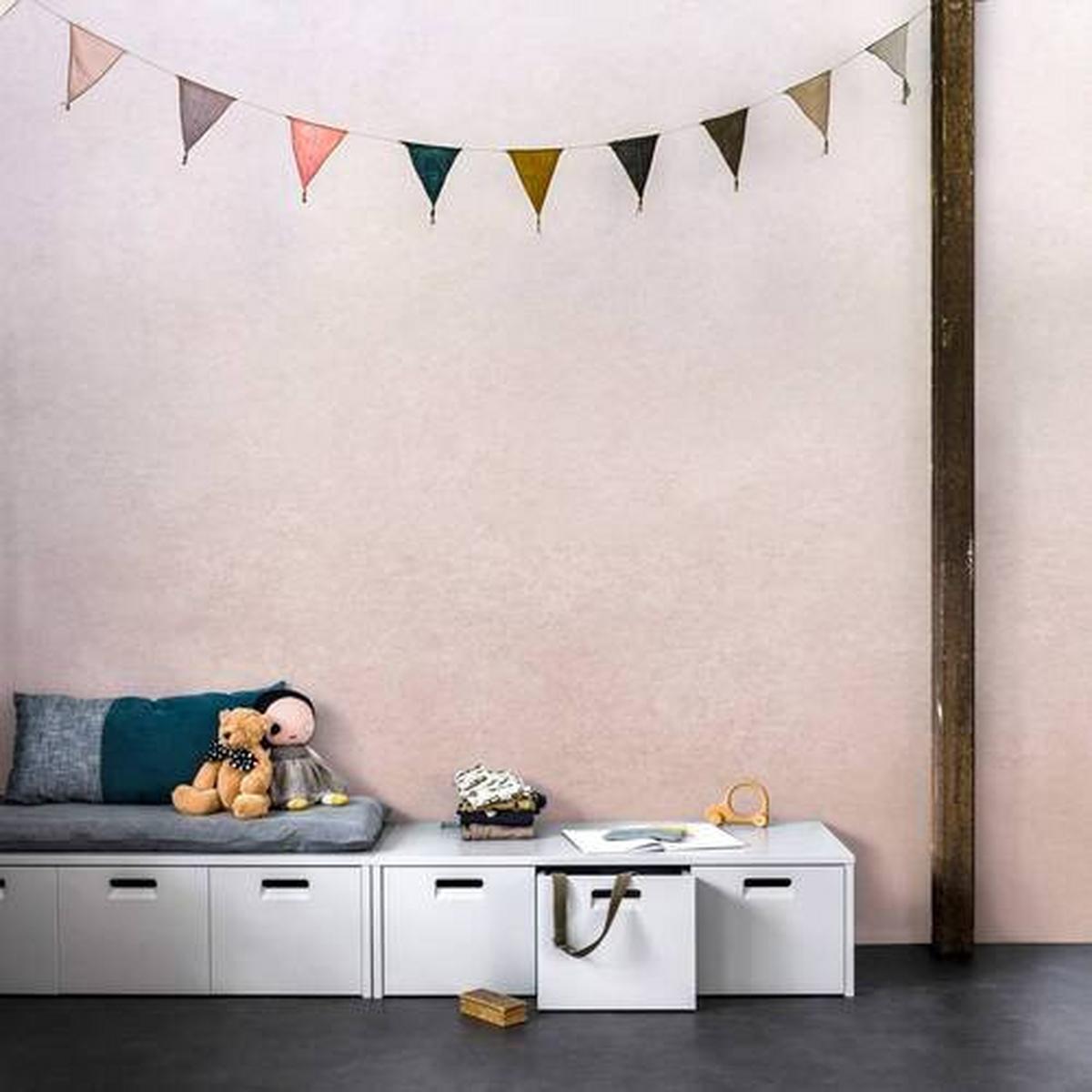 Fototapete Degrade Soft Clay - Rosa, Trend, Papier/Kunststoff (300/300cm)