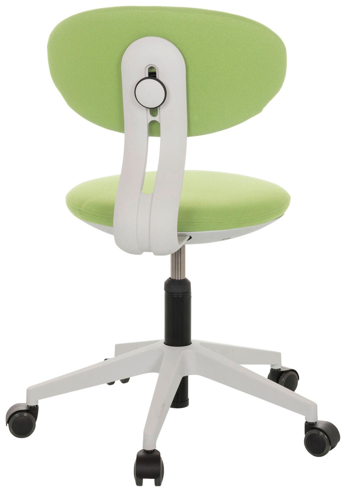 Jugenddrehstuhl Minimovo - Weiß/Grau, Basics, Kunststoff/Textil (42/66-87/52cm) - MID.YOU