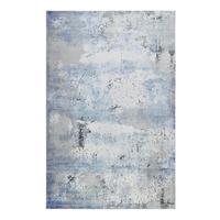 Webteppich Radiate Blau/Grau 120x170 cm - Blau/Grau, Design, Textil (120/170cm) - WECON HOME