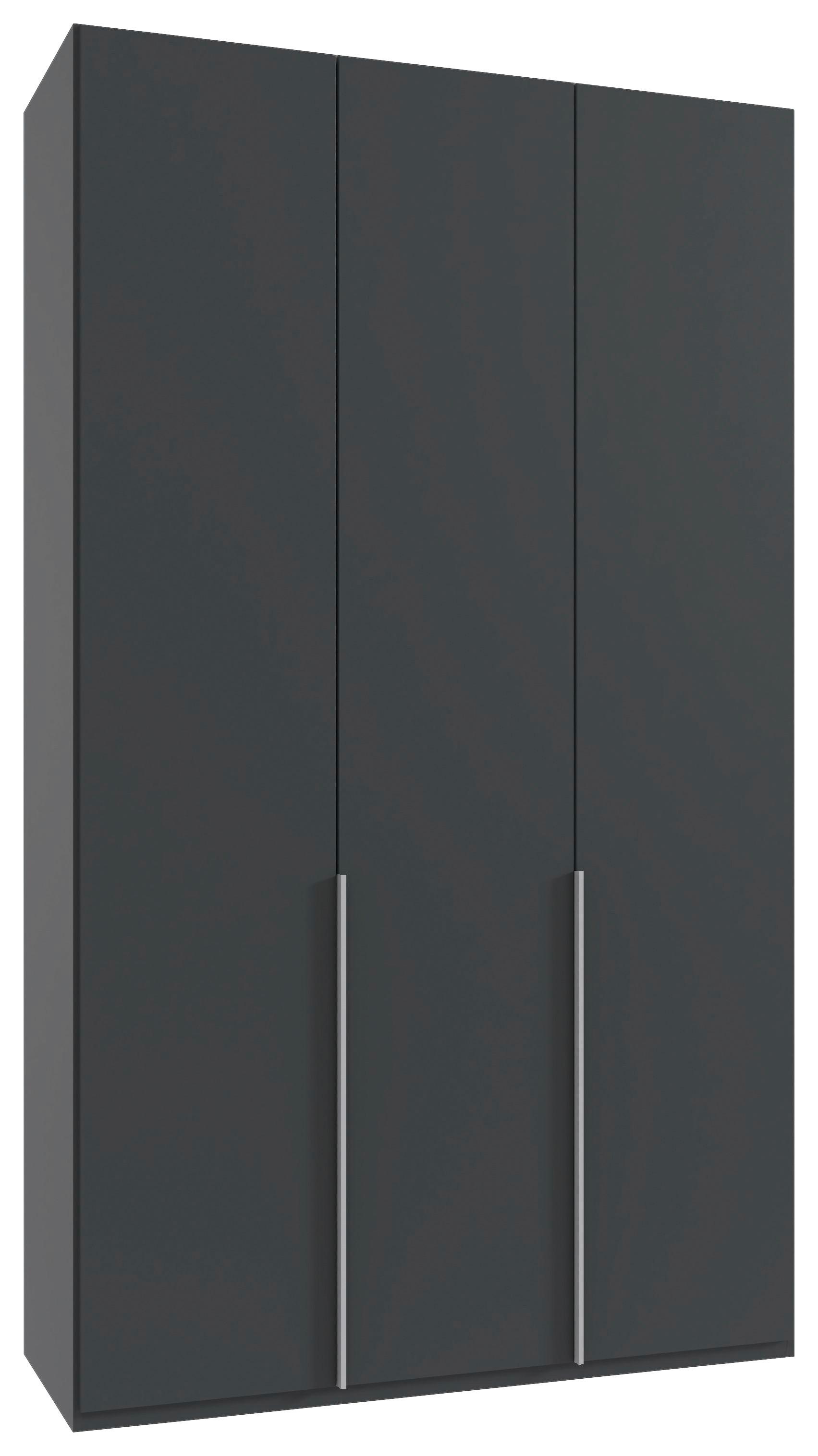 Drehtürenschrank New York Graphitfarben B:135cm