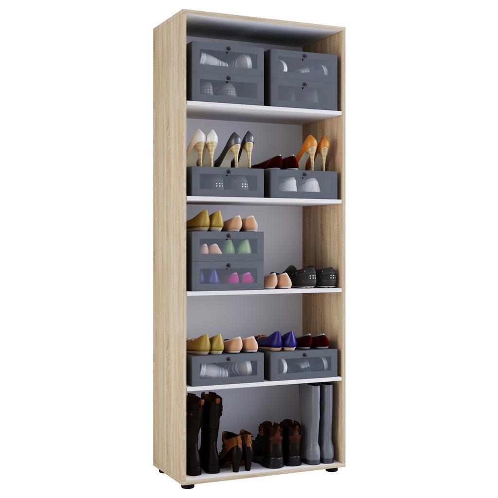 Schuhschrank Vandol Sonoma Eiche Dekor B: 71 cm