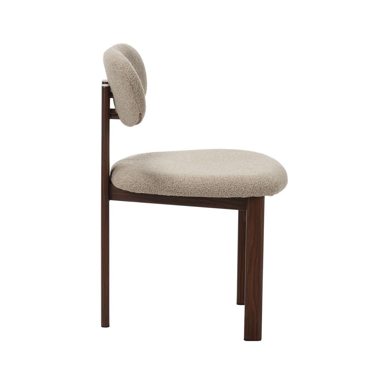 STUHL-SET Miyo Sandfarben B: 50cm - Sandfarben, MODERN, Textil/Metall (50/80/52cm) - Livetastic