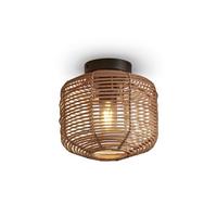 DECKENLEUCHTE TANAMI/C/2520/N - Naturfarben, Trend, Holz (25/25/20cm) - Good & Mojo