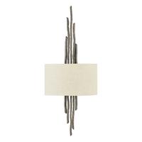 Wandleuchte Spyre 2-Flammig Bronzefarben - Bronzefarben, Natur, Metall (30.5/12,7/68,6cm) - Elstead Lighting