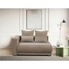 Récamiere Iga Li Taupe B: 168 cm - Taupe/Schwarz, Design, Textil (168/73/99cm) - MID.YOU