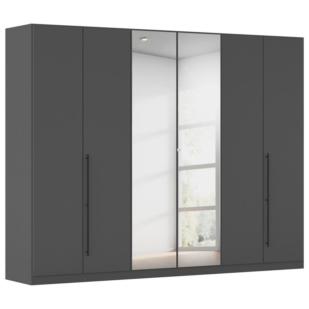 Kleiderschrank Safari mit Spg. Grau B: 271