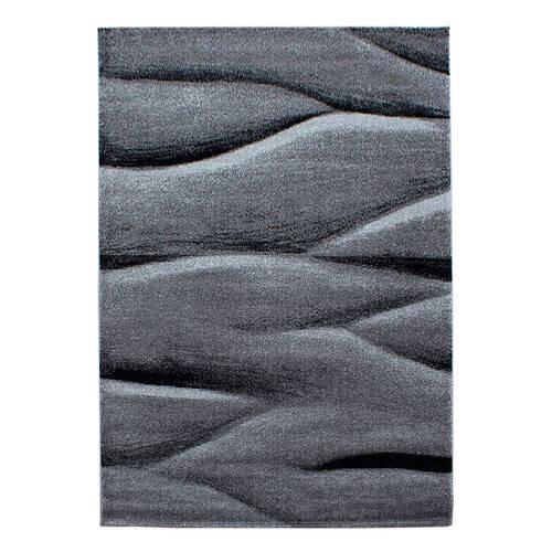 Webteppich Lucca - Schwarz, Trend, Textil (240/340cm) - Novel