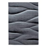 Webteppich Lucca - Schwarz, Trend, Textil (240/340cm) - Novel