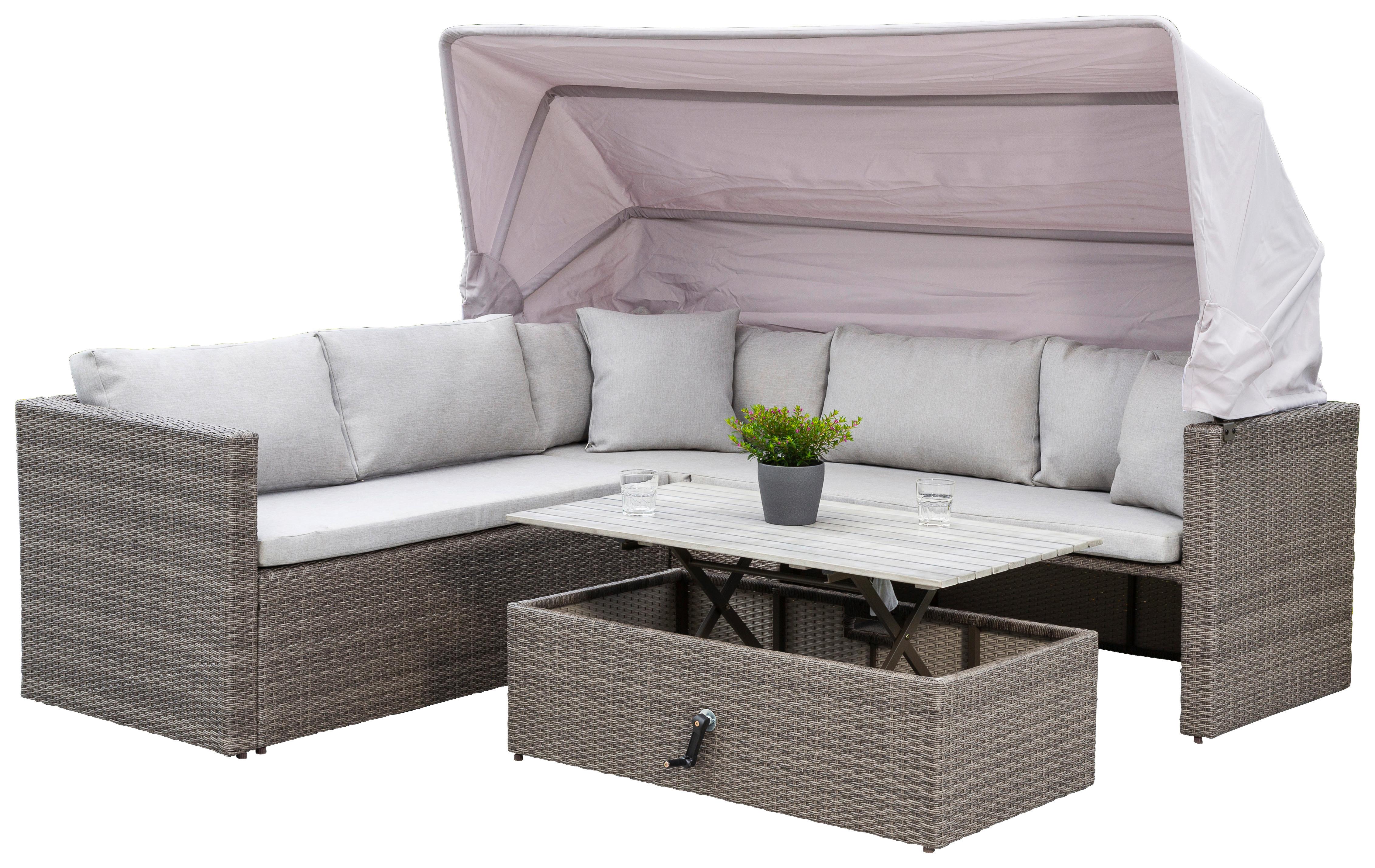 3-teilige Loungegarnitur SAN MARCO