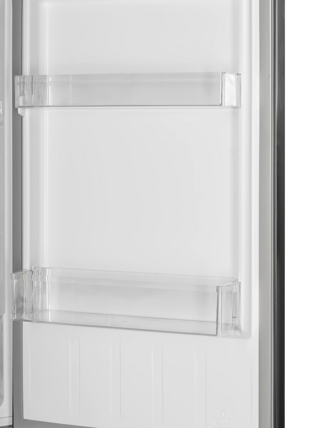 KÜHL-GEFRIER-KOMBINATION Anthrazit B: 54cm - Anthrazit, Basics, Glas/Kunststoff (54/176/55cm) - Respekta