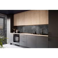 Nischenverkleidung M270sg - Dunkelgrau, MODERN, Kunststoff (220/56/0,6cm) - Fani
