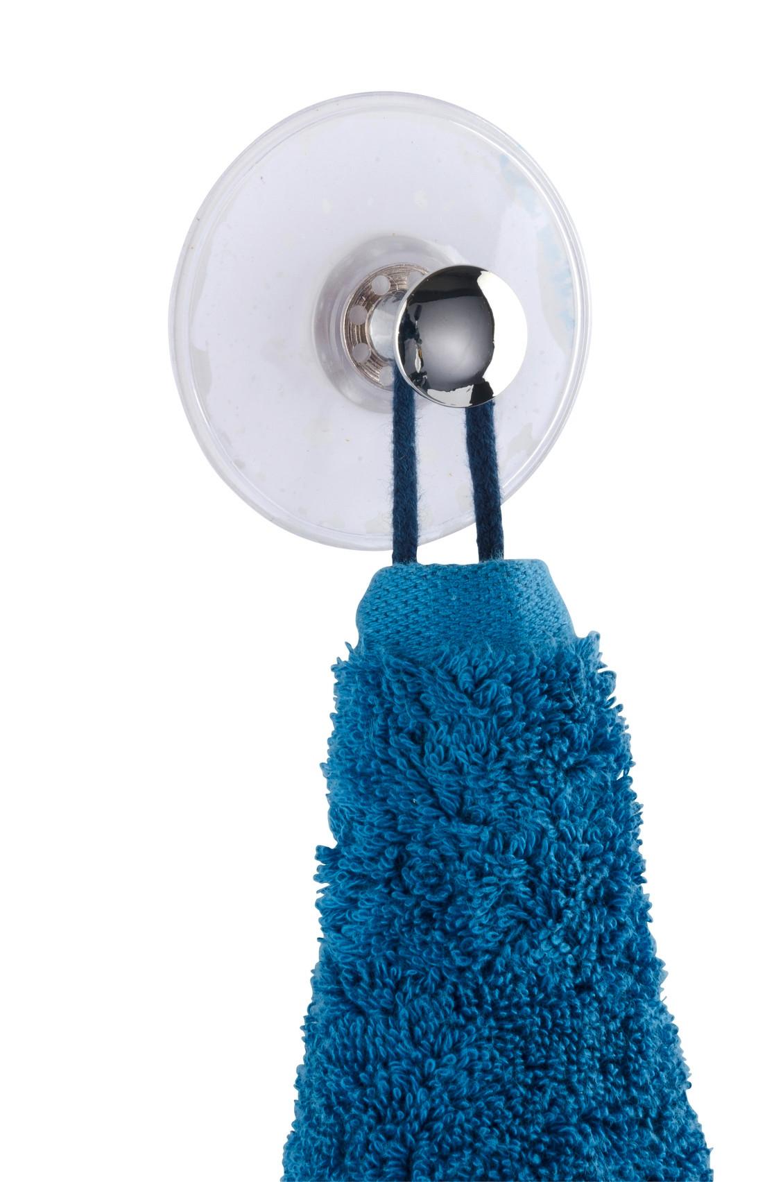 Öntapadós Fogas Arezzo 4474010100 - króm, Konventionell, műanyag/fém (7cm) - Wenko