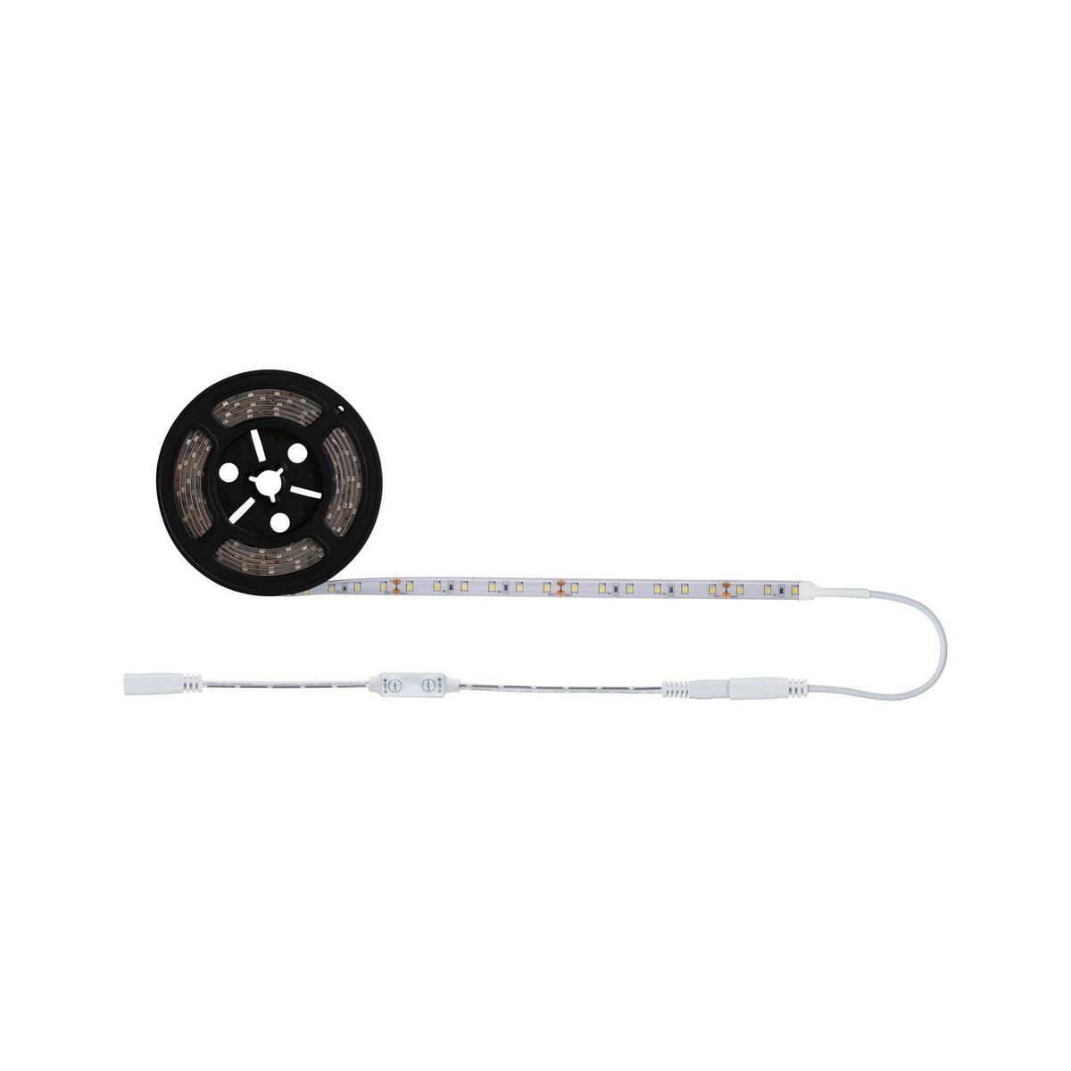 Led-streifen L: 3 M Dimmbar - Weiß, Basics, Kunststoff (300cm) - Paulmann