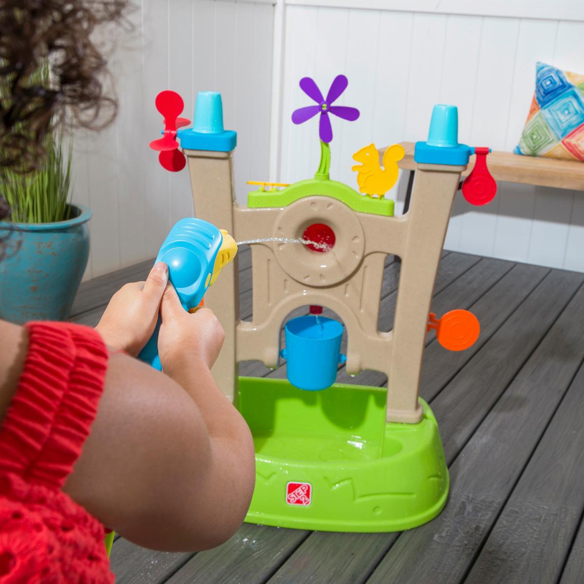 Sand- Und Wassertisch 400299 - Blau/Braun, KONVENTIONELL, Kunststoff (59,7/82,2/44,5cm) - Ambia Garden