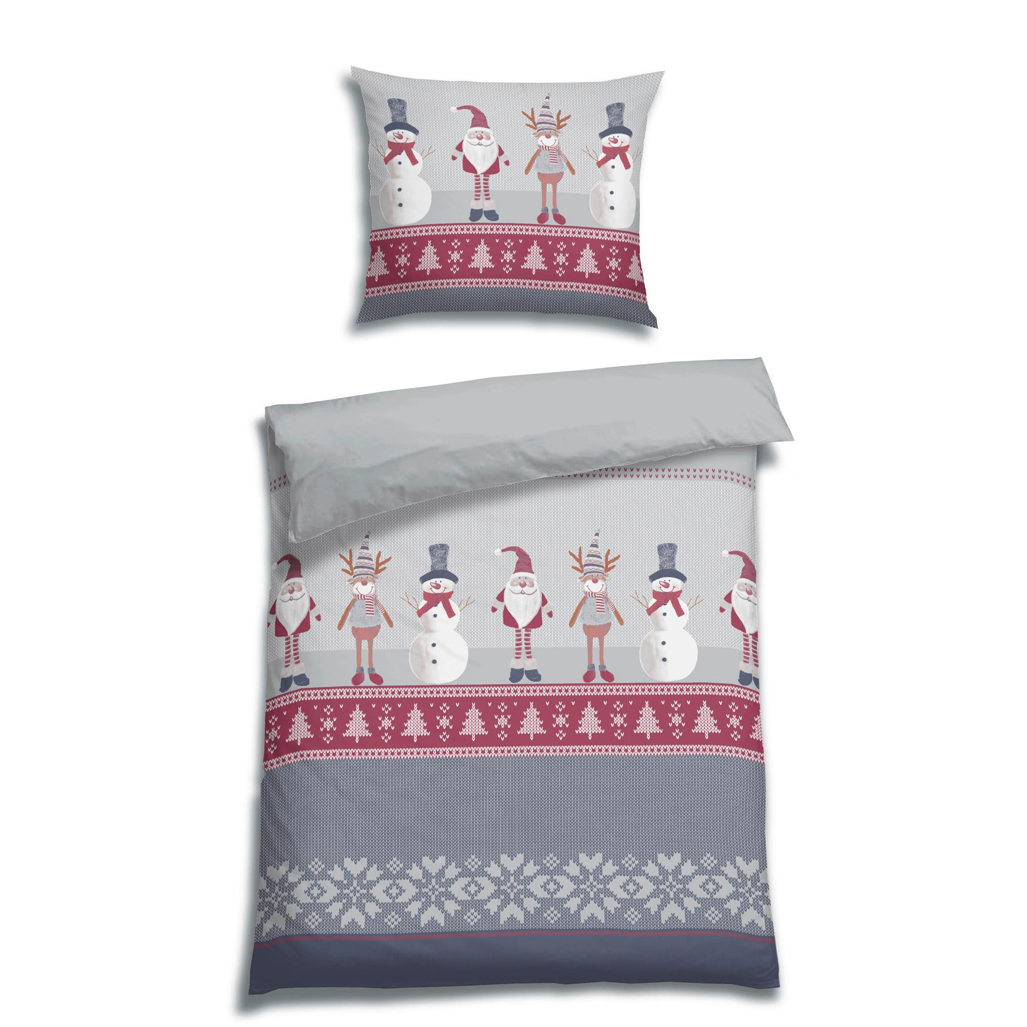 POSTEĽNÁ BIELIZEŇ F20R.005.MORITZ GRAU - sivá, Design, textil (140/200cm) - Florella