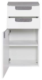 Unterschrank SIENA mit Grifffräsung in L-Form Unterschrank SIENA mit Grifffräsung in L-Form