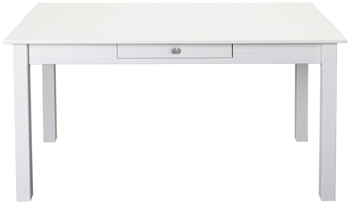 Esstisch Chilly Home 20902640 - Weiß, KONVENTIONELL, Holz (145/80/76cm) - MID.YOU