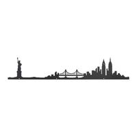 DEKORACE NA ZEĎ SKYLINE - černá, Konvenční, kov (55/10cm) - Modern Living