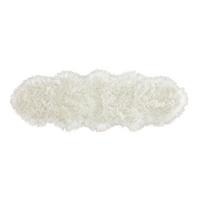 Fellteppich Delia Weiß 180x60 cm - Weiß, ROMANTIK / LANDHAUS, Textil (180/60cm) - James Wood