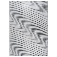 Fellteppich Veronika Grau/weiß 160x220 Cm - Grau, ROMANTIK / LANDHAUS, Textil (160/220cm) - James Wood