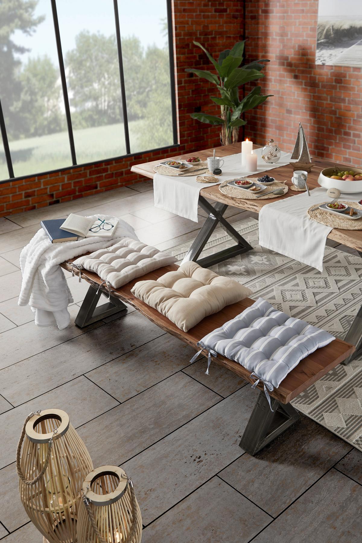 Kunstpflanze Pampasgras Braun L: 105 cm, Gerhild - Naturfarben, Basics, Kunststoff (105cm)