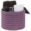 Regalkorb Ingetraud - Violett, ROMANTIK / LANDHAUS, Kunststoff/Textil - James Wood Regalkorb Ingetraud - Violett, ROMANTIK / LANDHAUS, Kunststoff/Textil - James Wood