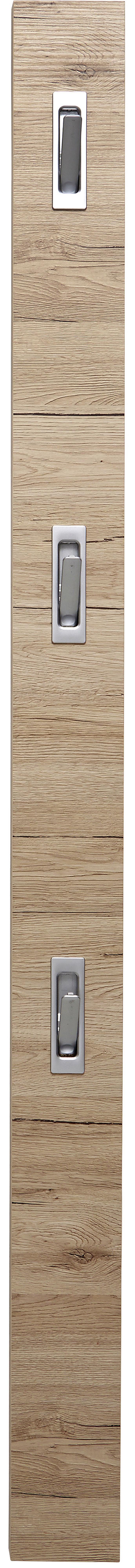 Vešiakový panel ENZO - svetlohnedá/farba jelše, Modern, kompozitné drevo (12/175/2,8cm)