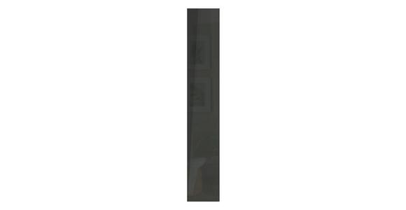 Schranktür Unit B: 45 cm Maxihöhe Anthrazit Hochglanz - Anthrazit, MODERN, Holzwerkstoff (45,3/232,6/1,8cm) - Ondega