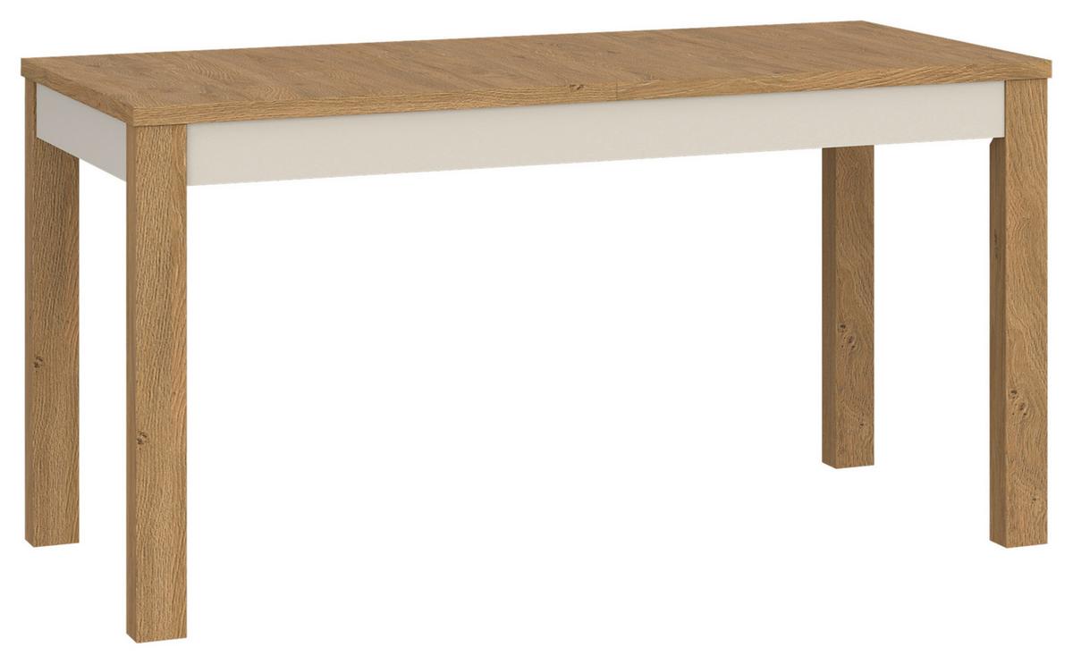 Esstisch Naxxar Eichefa./Kaschmir B: 140-180cm - Kaschmir/Eichefarben, Trend, Holzwerkstoff (140-180/77/85cm)