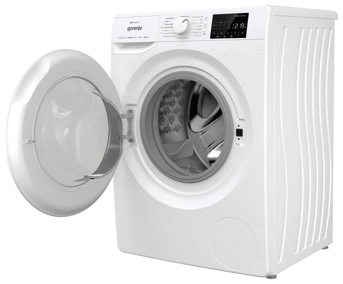 Waschmaschine Wpnei94a1dts - Weiß, Basics, Glas/Kunststoff (60/85/54,5cm) - Gorenje