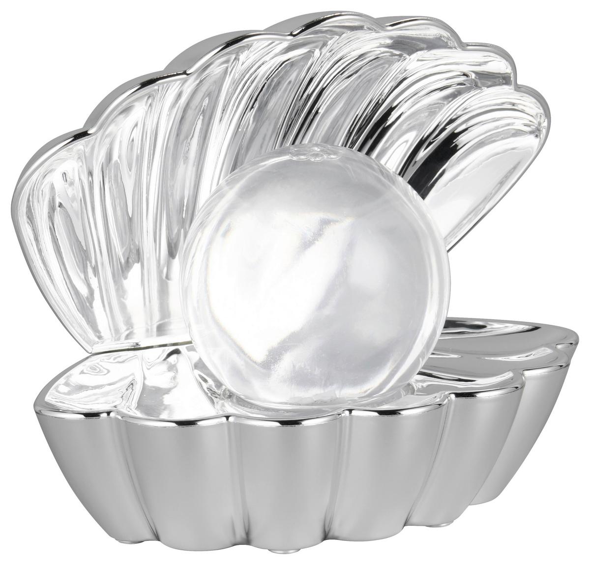 DEKORAČNÍ LED SVÍTIDLO ALFRED - barvy chromu, Moderní, plast (17,5/12,5/14,5cm) - Mömax