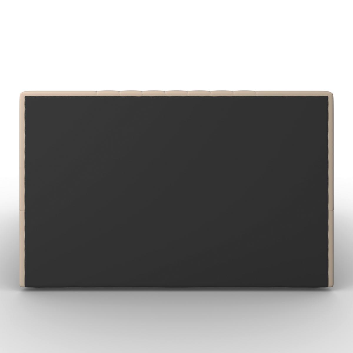 Posteľ boxspring ROMA, béžová, 180x200cm - čierna/béžová, Modern, kov/drevo (180/200cm)