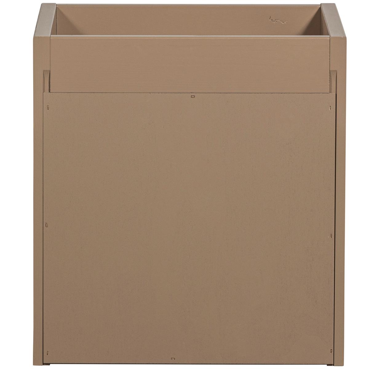 Schallplattenregal Turner Schlammfarben B: 44cm - Schlammfarben, Design, Holz (44/47/44cm) - Livetastic