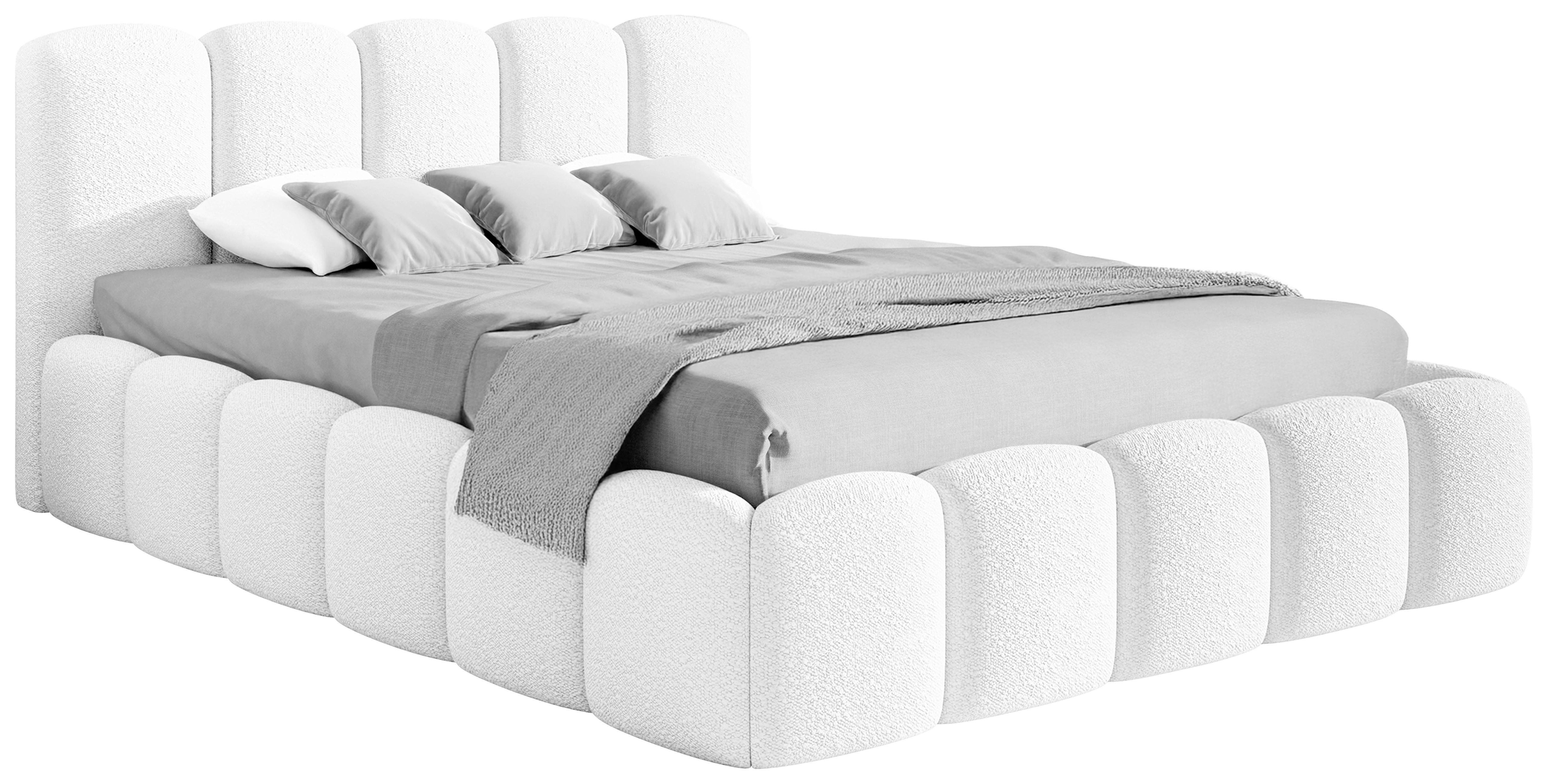 Polsterbett Artamide Perlmutt Lf: 140x200 cm - Perlmutt, MODERN, Holz/Textil (140/200cm) - Livetastic