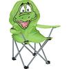 Kindersessel Linda Grün Krokodil Stahl/Textil Klappbar - Grün, KONVENTIONELL, Textil (59/65/33cm) - BUNINO
