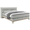 Boxbett Smile inkl. Matratze 180x200 - Silberfarben, KONVENTIONELL, Holz/Holzwerkstoff (180/200cm) - James Wood