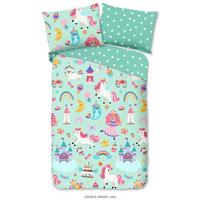 KINDERBETTWÄSCHE FANTASTIC - Mintgrün, Trend, Textil (140/200cm)