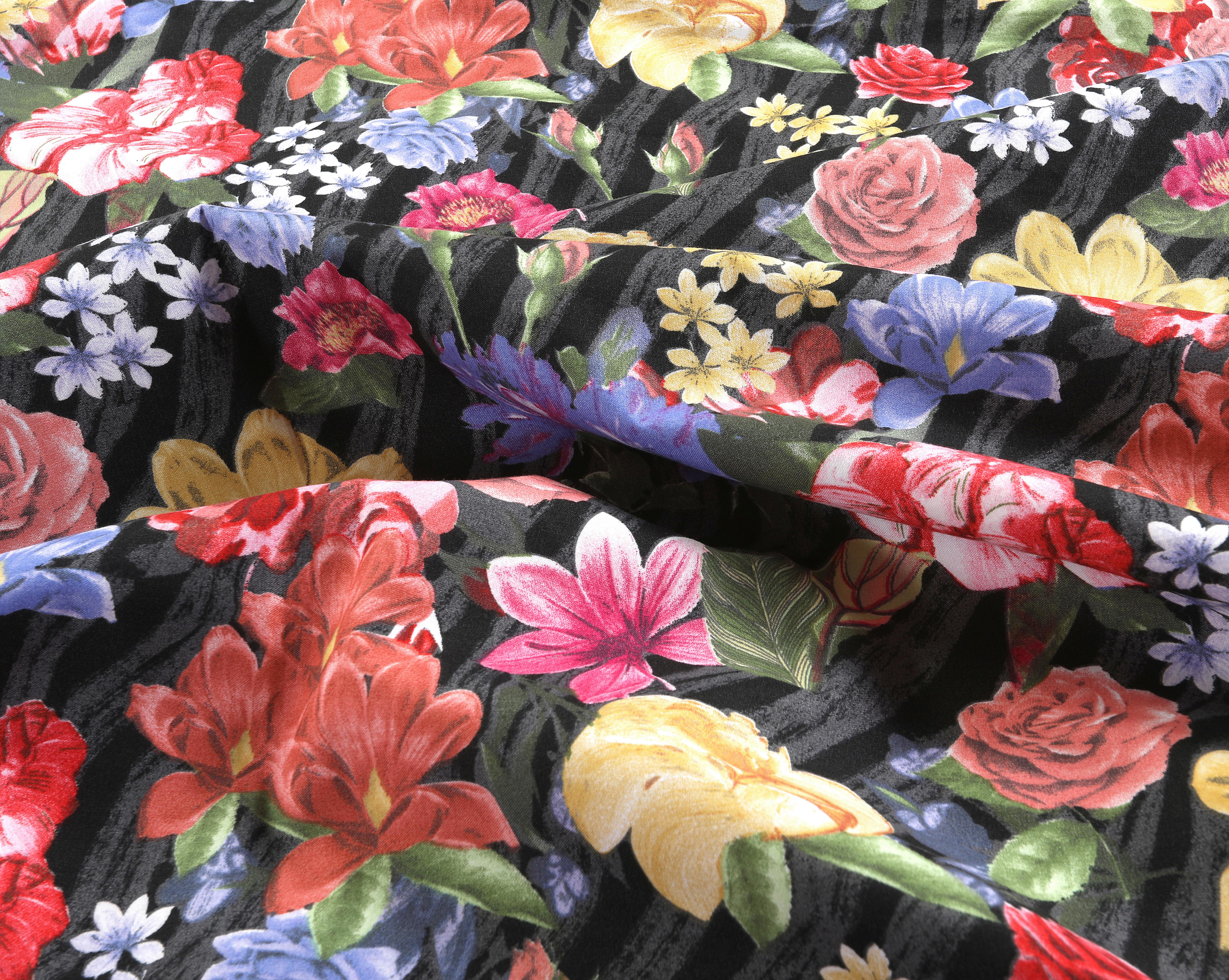 Ágyneműhuzat-garnitúra Paola - lila/sárga, Romantik / Landhaus, textil - James Wood