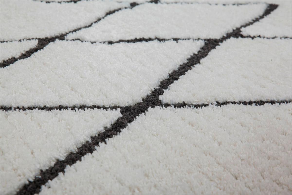 Teppich Agadir Schwarz, 120x170 cm - Schwarz, KONVENTIONELL, Textil (120/170cm)