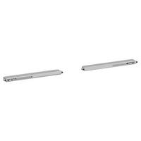 Türdämpfer 2 Stk. Grau für Schwebetürenschränke - Grau, Design, Kunststoff - Rauch Möbel