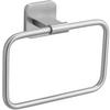 Handtuchhalter Porto Matt Edelstahlfarben  B: 19 cm - Edelstahlfarben, MODERN, Metall (19/14,5/6,5cm) - Wenko