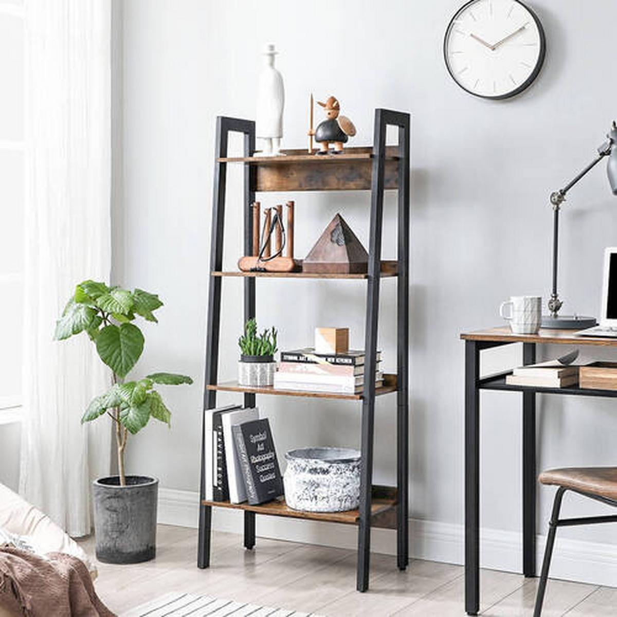 Aktenregal B: 56 cm Braun/Schwarz - Schwarz/Braun, Trend, Holzwerkstoff/Metall (56/137,5/34cm) - Boxxx