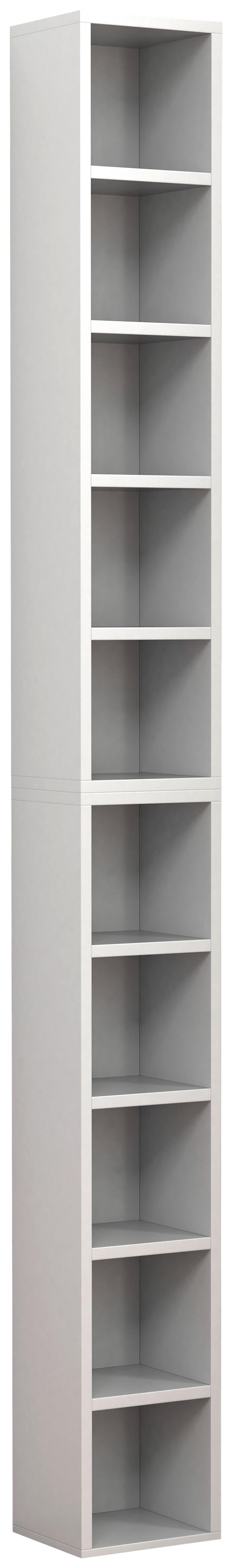 CD-Regal Megosa Weiß B: 40 cm